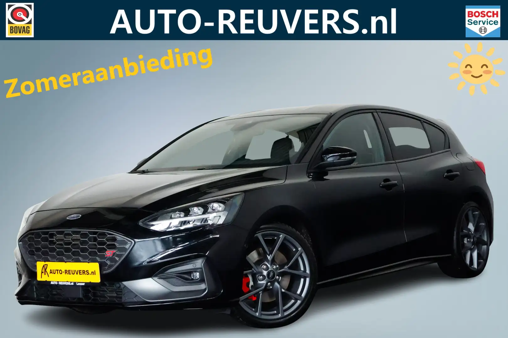 Ford Focus 2.3 EcoBoost ST-3 / Recaro / LED / HUD / CarPlay / Noir - 1