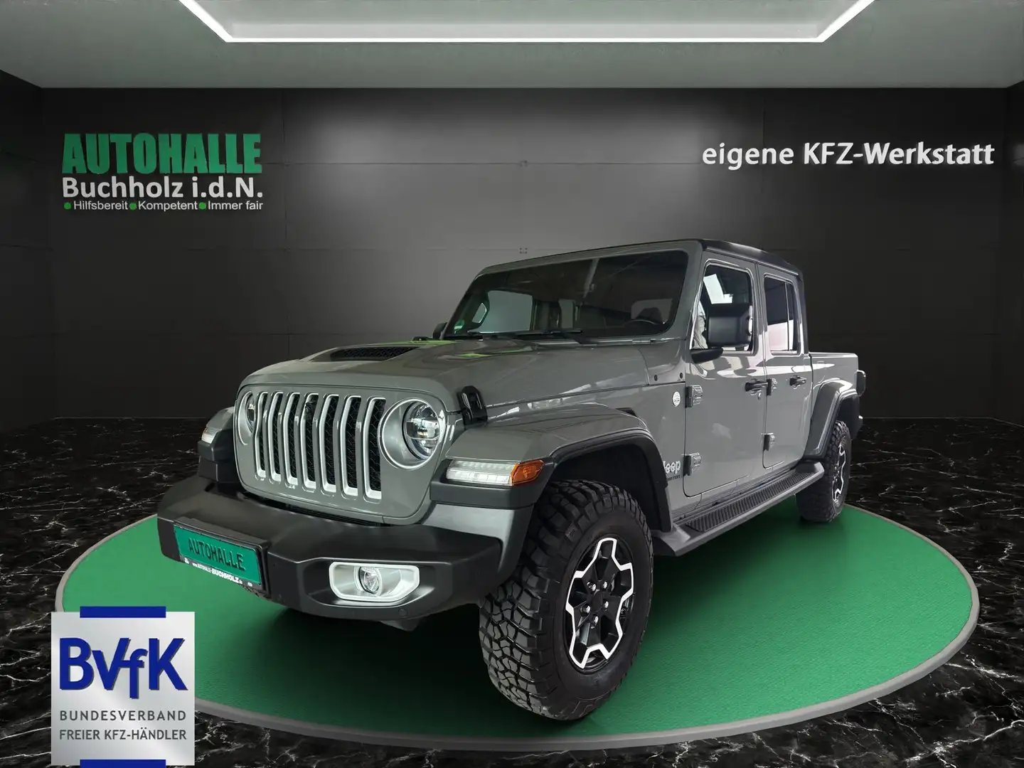 Jeep Gladiator Overland 4WD ~ LEDER~NAVI~ALU~360 G KAMERA~AUTOMAT Grau - 1