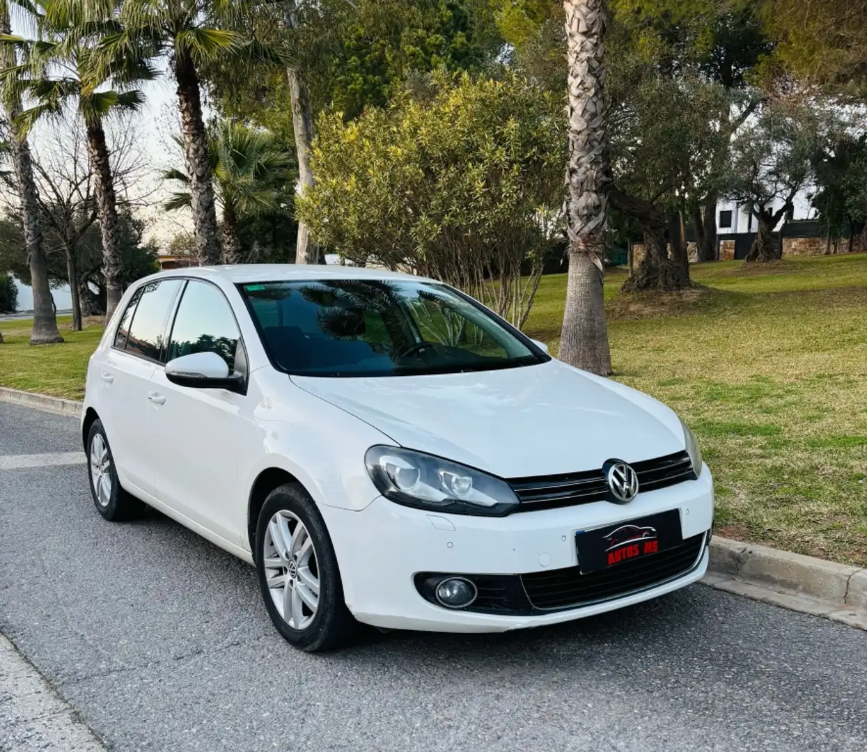 Volkswagen Golf 1.6TDI CR Sport DSG 105 Blanc - 2