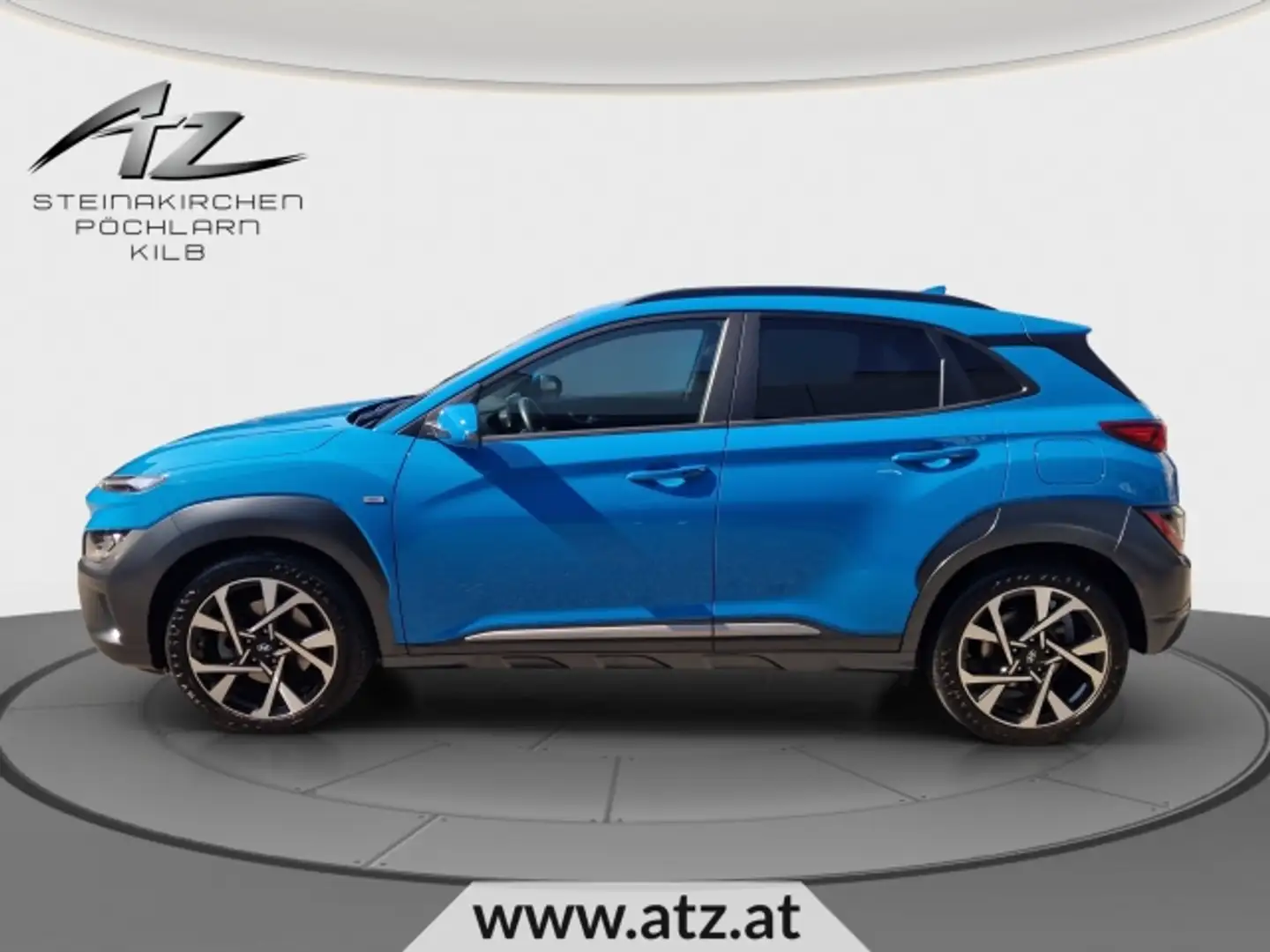 Hyundai KONA 1,0 T-GDi 48V Prestige Line Albastru - 2