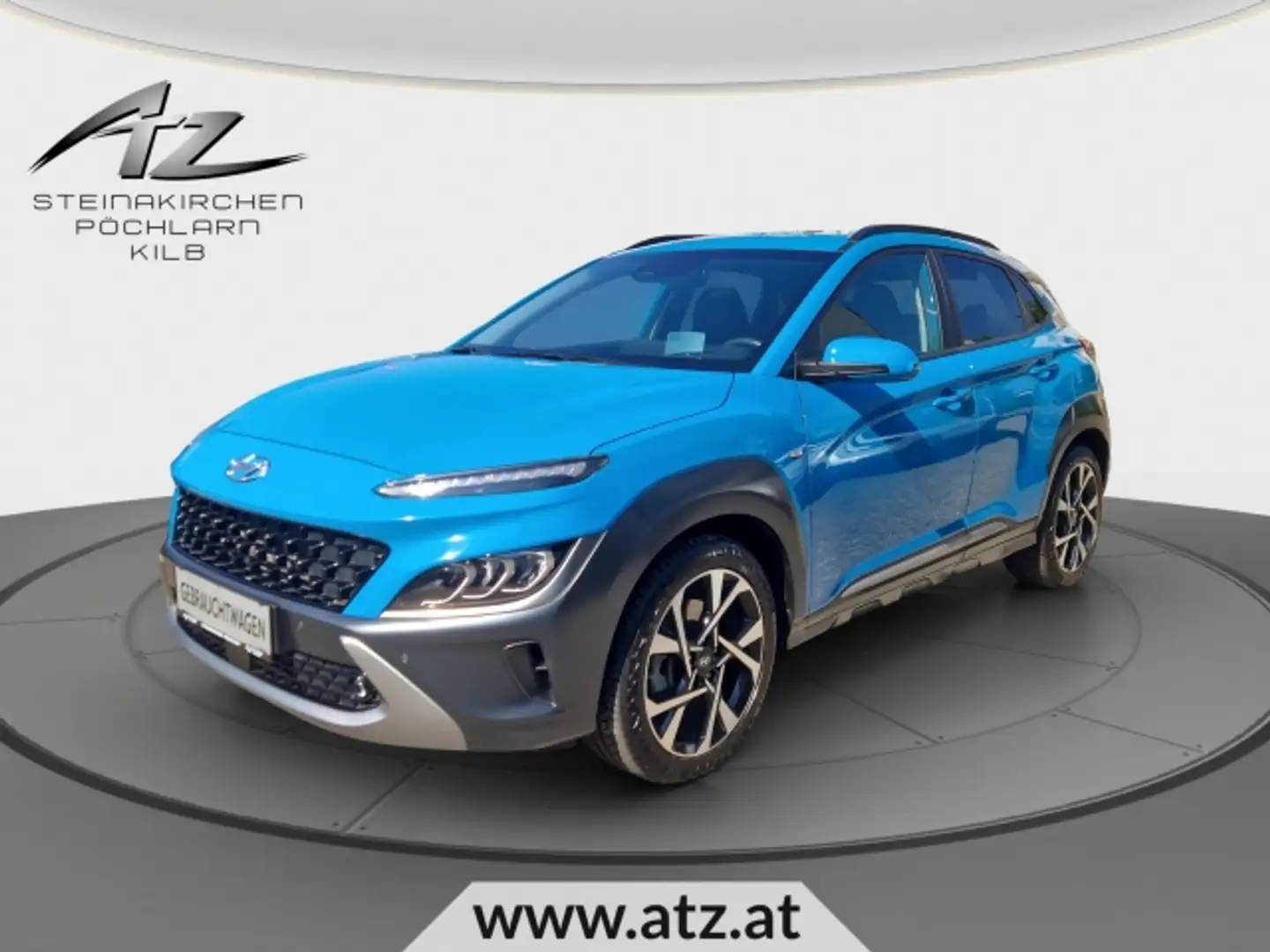 Hyundai KONA 1,0 T-GDi 48V Prestige Line Albastru - 1