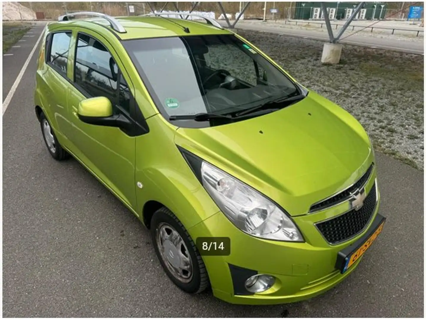 Chevrolet Spark Spark 1.0 16V LT+ Bi-Fuel Groen - 1