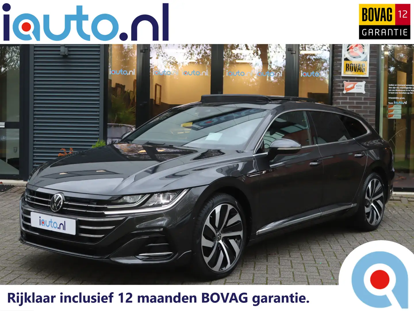 Volkswagen Arteon Shooting Brake 1.4 TSI eHybrid R-Line Pano/IQ.Ligh Grijs - 1