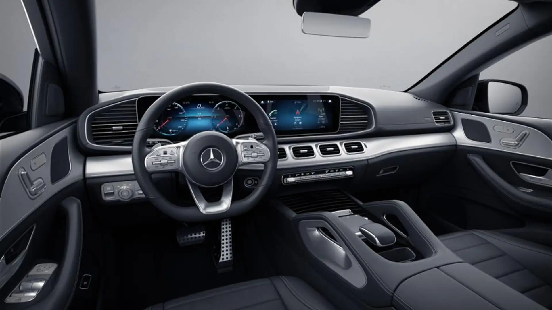 Mercedes-Benz GLE 400 d 4M Coupé AMG/Night/MULTIBEAM/AHK/360Cam Schwarz - 2