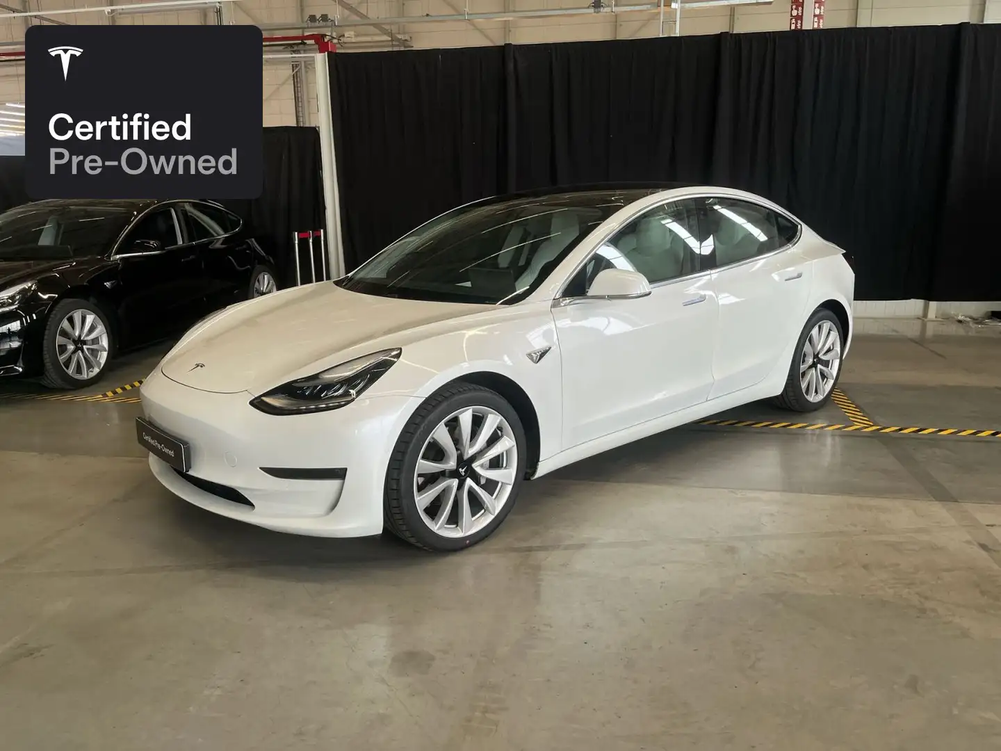 Tesla Model 3 Long Range AWD “Certified Pre-Owned” White - 1