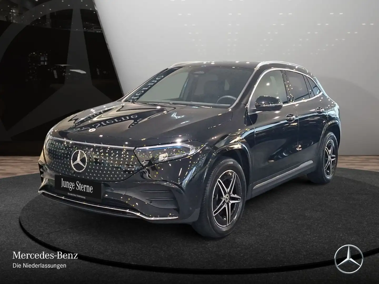 Mercedes-Benz EQA 250 AMG+PREMIUM+360+MEMORY+BURMESTER+HUD+SPUR Negro - 2