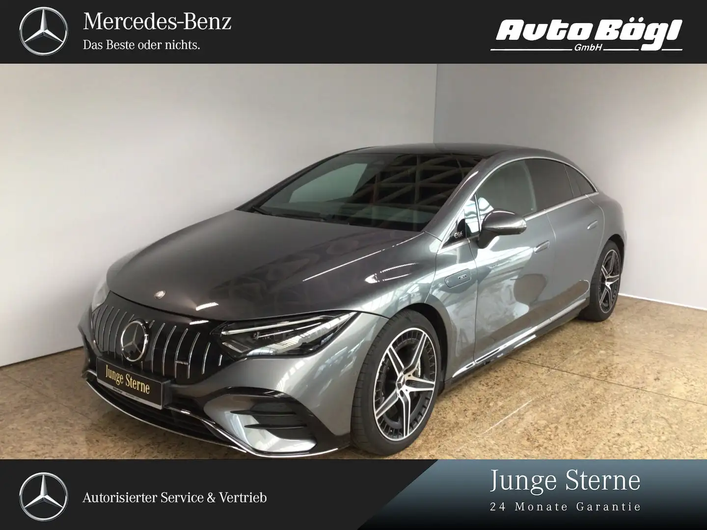 Mercedes-Benz EQE 43 EQE 43 4M Premium Paket/Pano/HAL/Airm/UVP:115555 Grau - 1