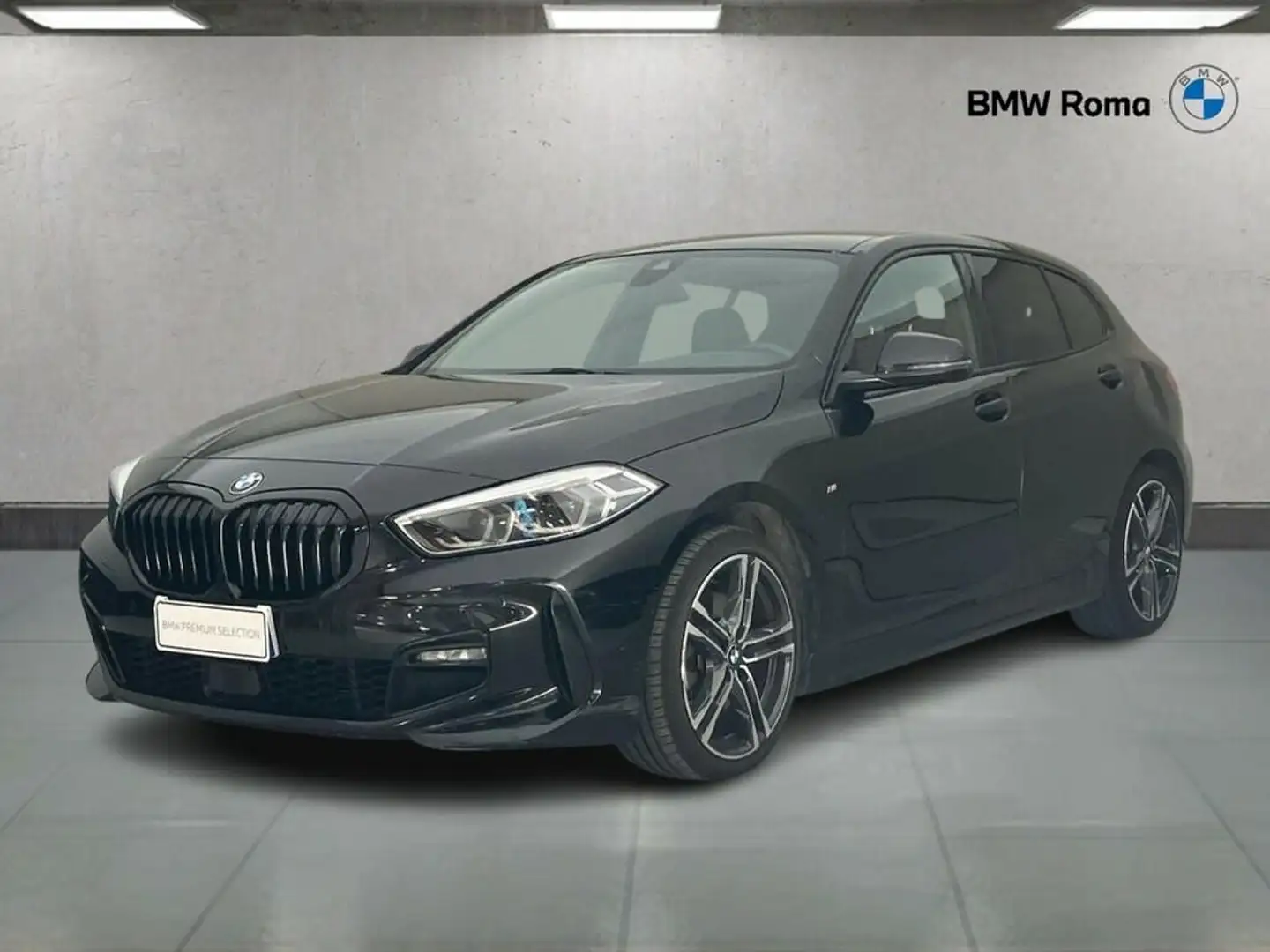 BMW 118 d Msport auto Schwarz - 1
