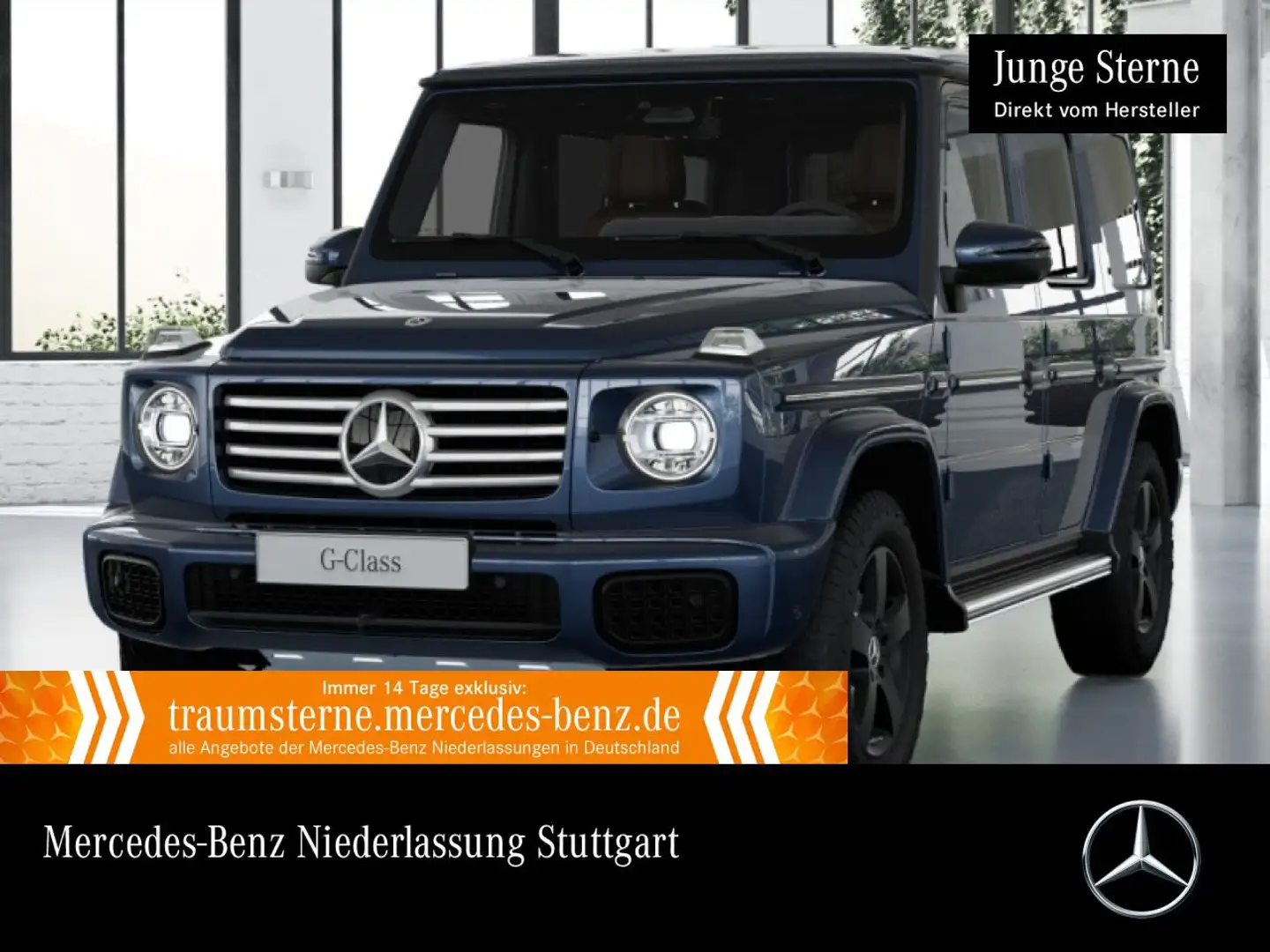 Mercedes-Benz G 450 d Exclusive Burmester 3D 360° Multibeam SHD Albastru - 1