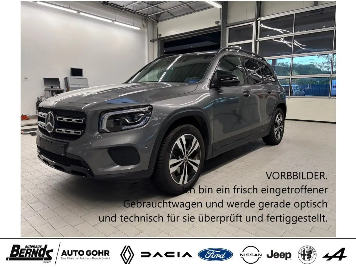 Mercedes-Benz GLB 200 7G-DCT Progressive Panorama-Schiebedach NAVI PDC Grau - 1