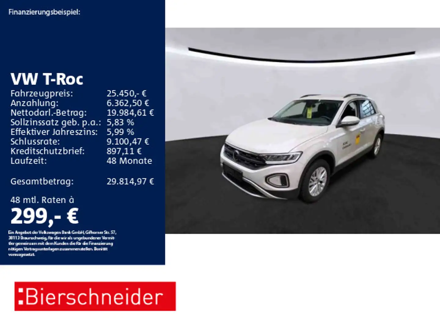 Volkswagen T-Roc 1.5 TSI DSG Life AHK NAVI LED SHZ Gris - 1
