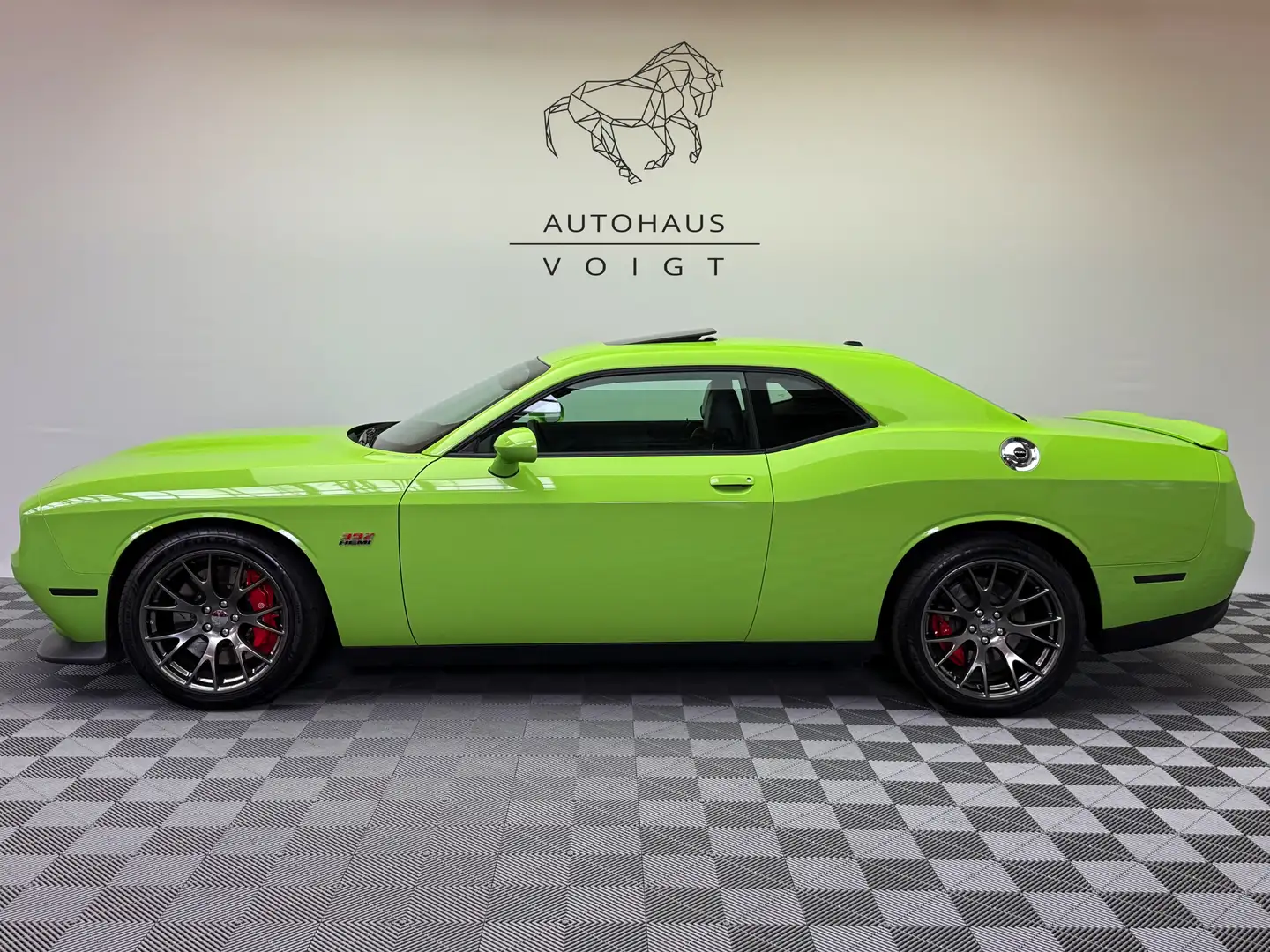 Dodge Challenger SRT369 6.4 |SRT-Austattung|Unfallfrei Grün - 1