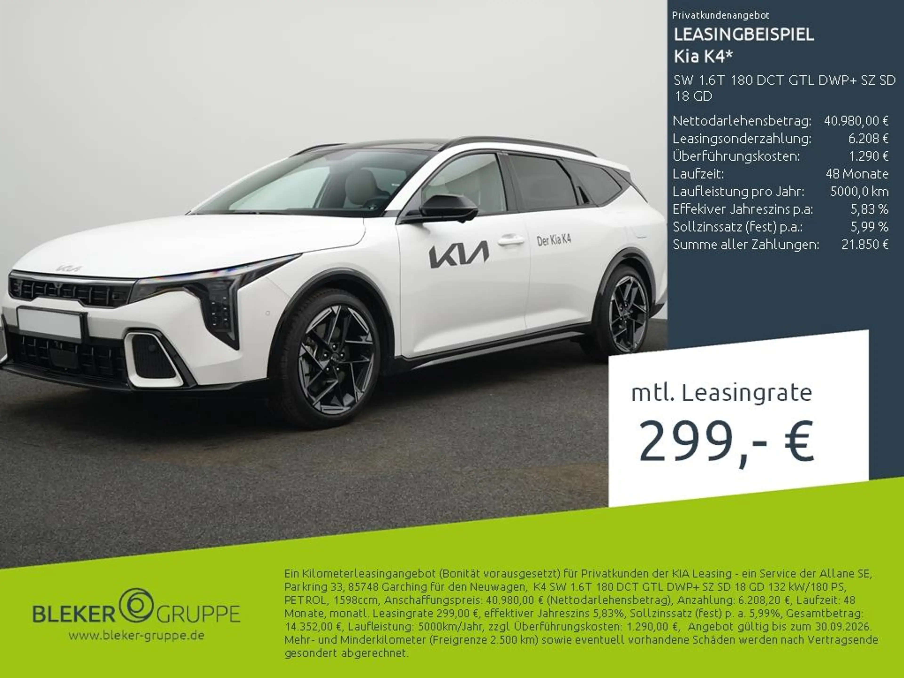 Kia K4 SW 1.6T 180 DCT GTL DWP+ SZ SD 18 GD