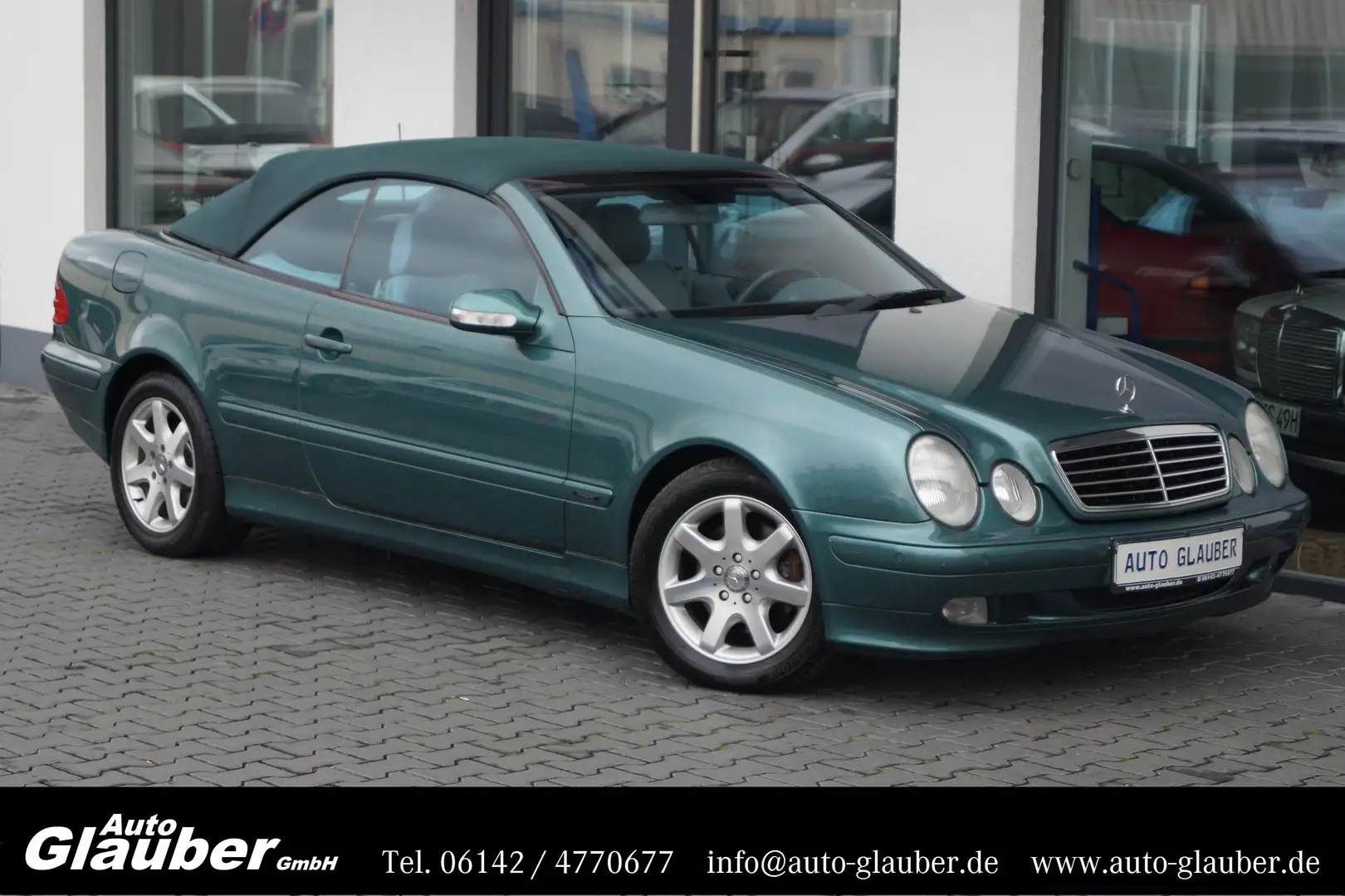 Mercedes-Benz CLK 200 Kompressor/Cabrio/Avantgarde/Leder/Sitzheizung/PTS Green - 2