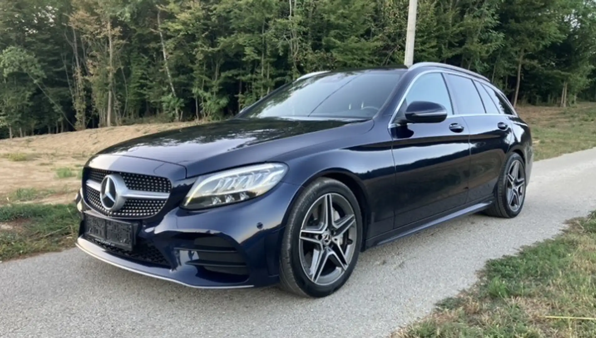 Mercedes-Benz C 300 d T Aut. AMG Sportpaket! GW Garantie Bis 04/2027! Blau - 2