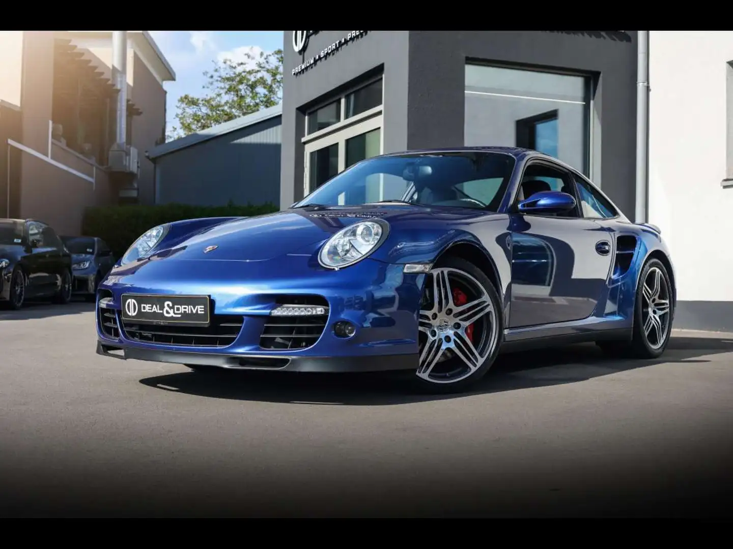 Porsche 911 (997.1) TURBO COUPECOBALT BLUE / ABYSSE BLUE Bleu - 1