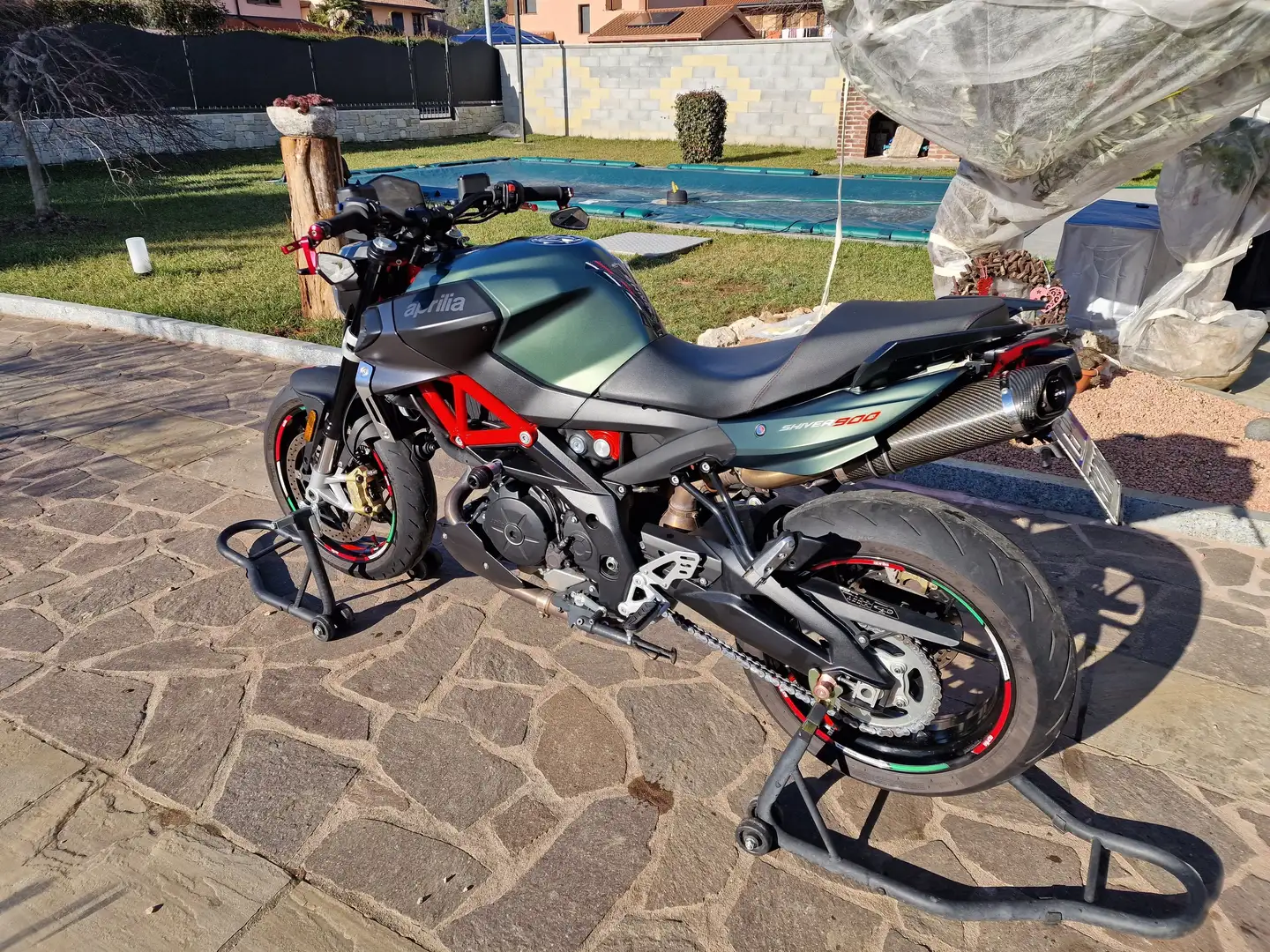 Aprilia Shiver 900 Zöld - 1