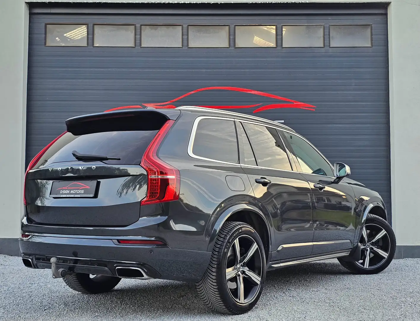 Volvo XC90 2.0 T8 4WD (408ch) 7 PL R-DESIGN 2016 154.799km !! Gris - 2