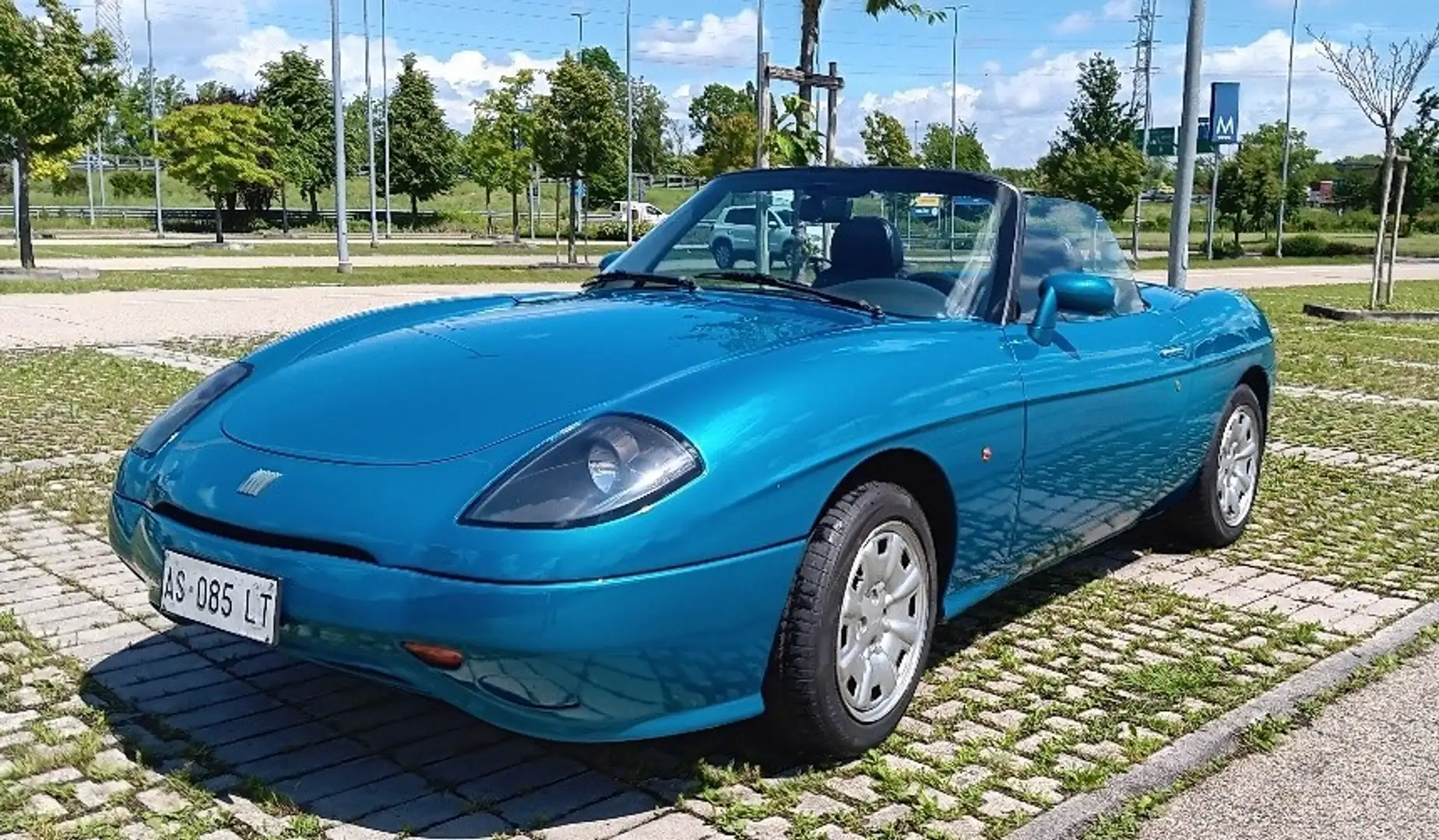 Fiat Barchetta 1.8 16v climatizzatore - interni pelle Azul - 2