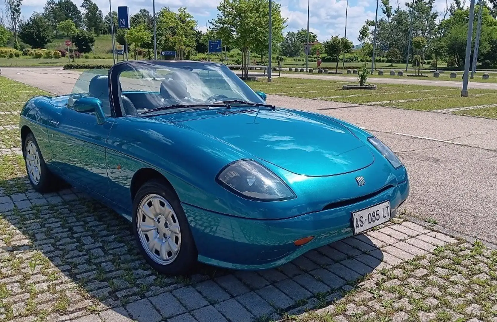 Fiat Barchetta 1.8 16v climatizzatore - interni pelle Azul - 1