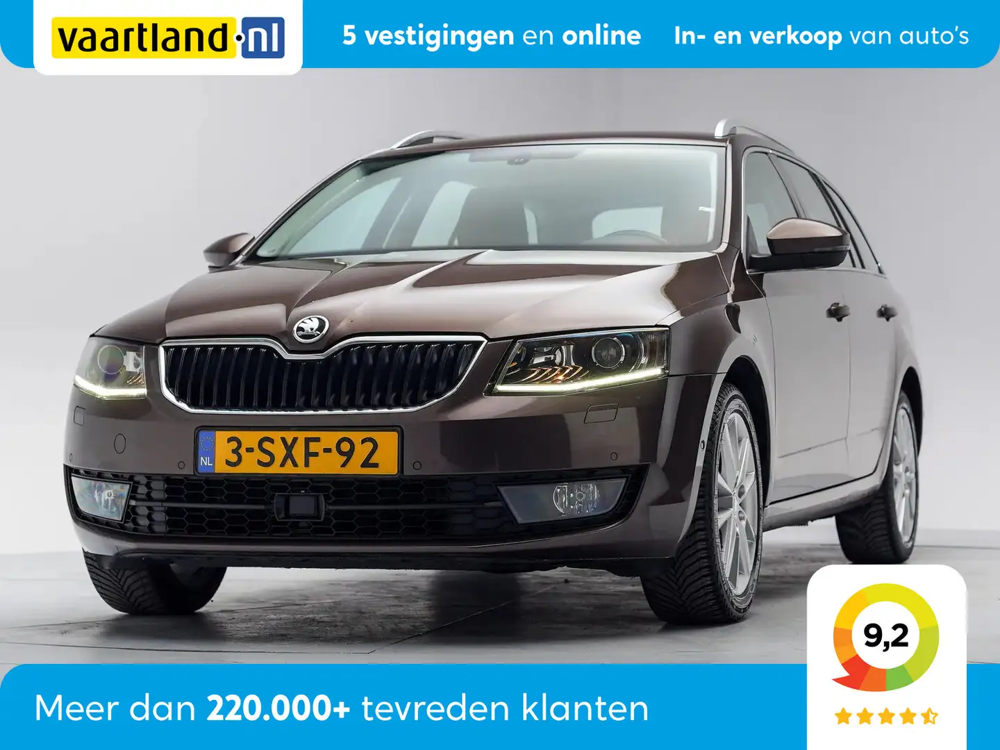 Skoda Octavia Combi 1.4 TSI Elegance Business [xenon, groot navi Brun - 1