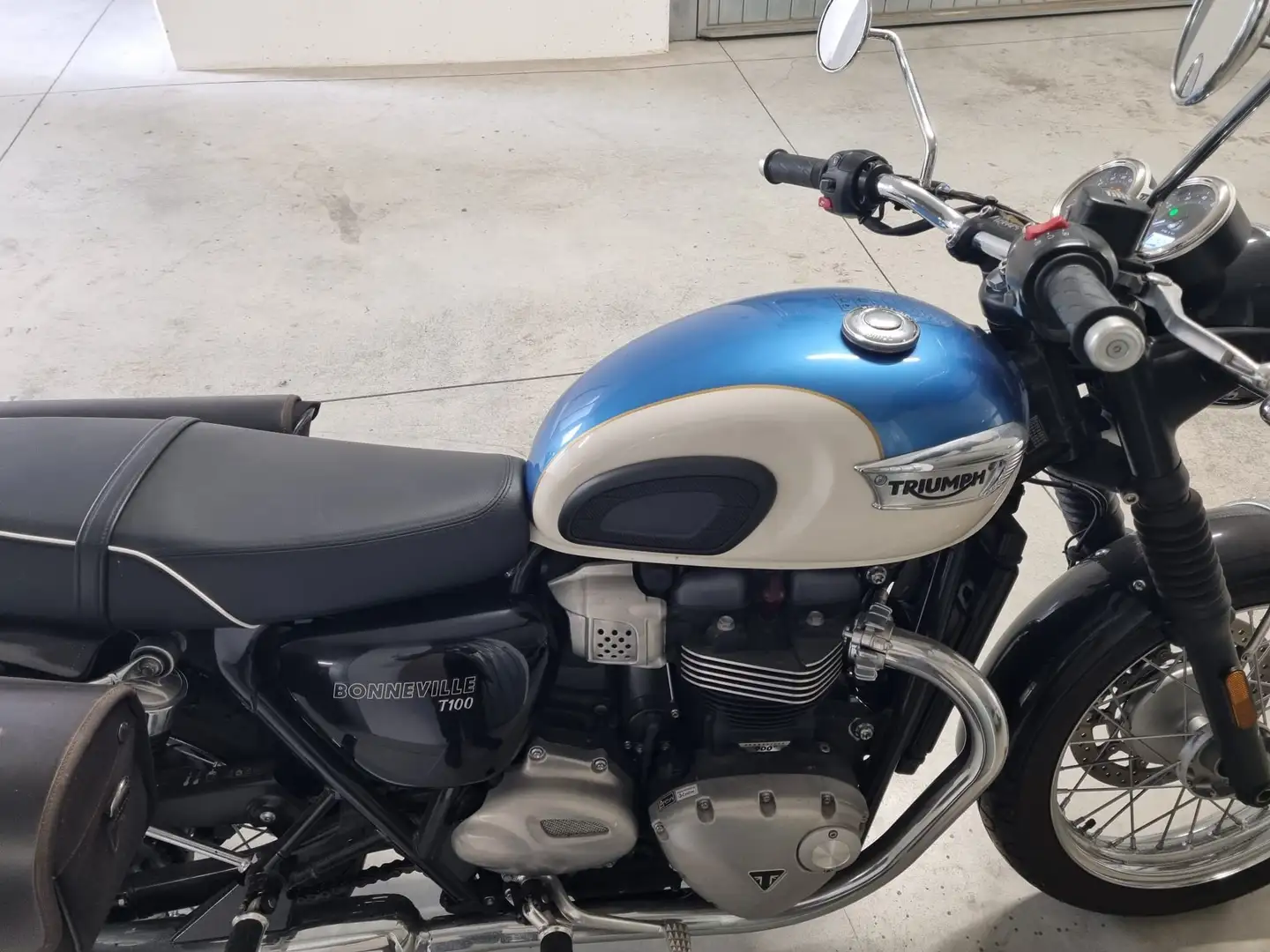 Triumph Tiger 100 Blu/Azzurro - 1
