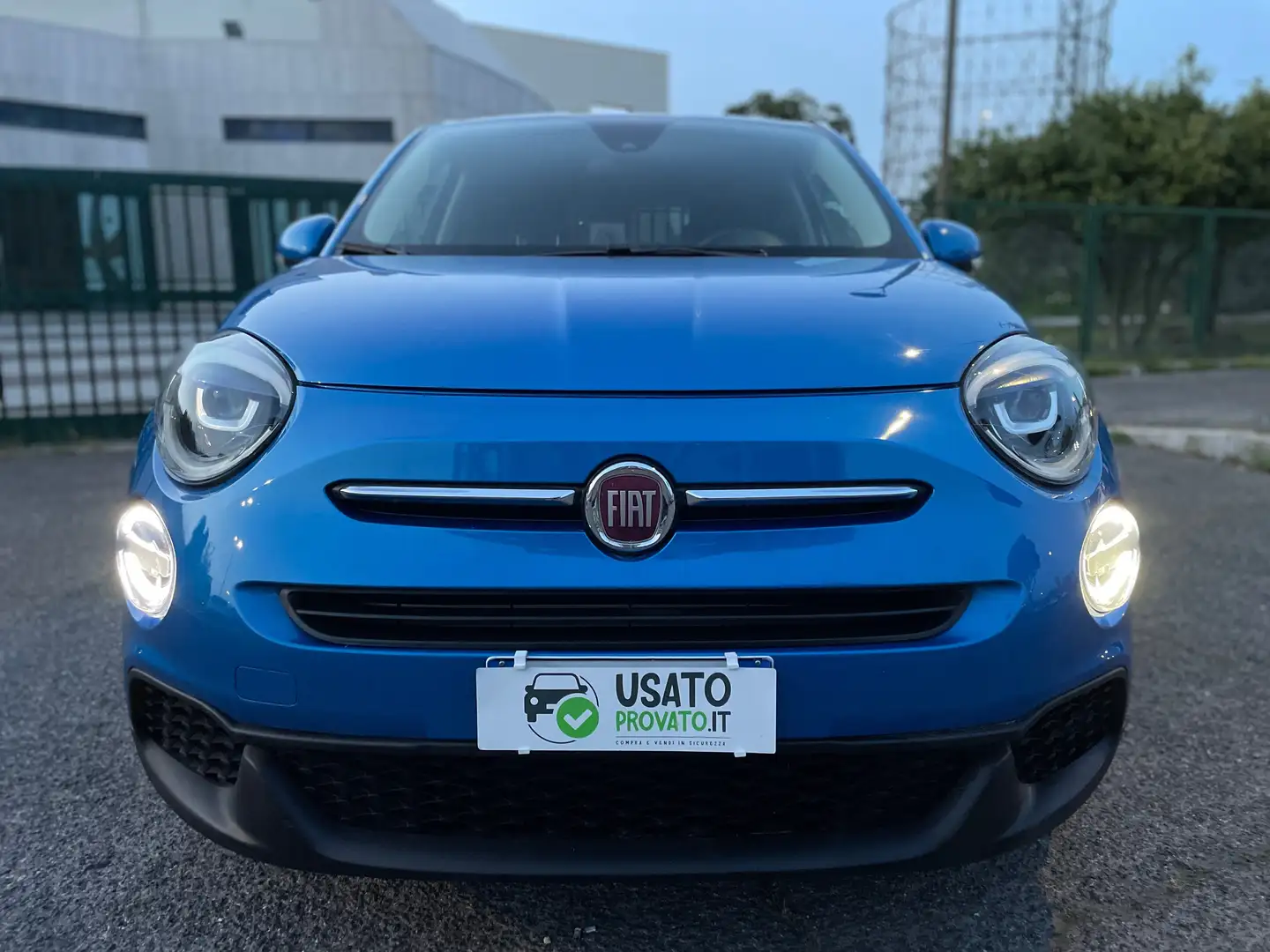 Fiat 500X 1.0 120cv LED Unipro Tagliando Garanzia SOLI 49km! Modrá - 2