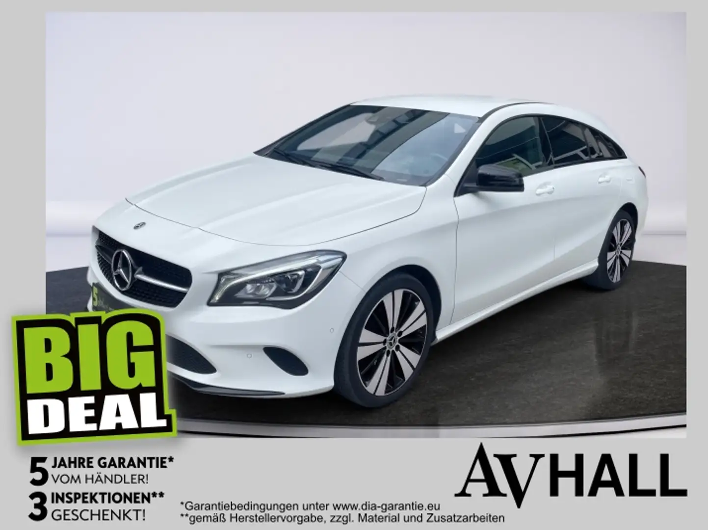 Mercedes-Benz CLA 200 d Shooting Brake Rückfahrkamera,Klima Weiß - 1