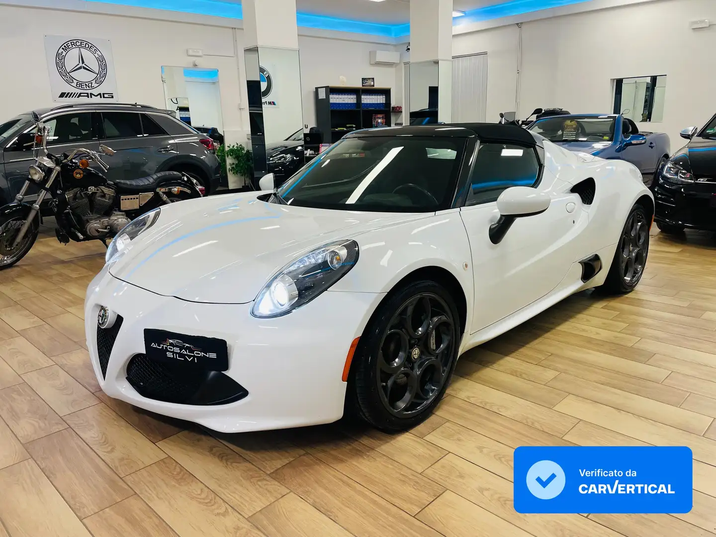 Alfa Romeo 4C 4C Spider 1750 tbi 240cv tct Blanc - 1
