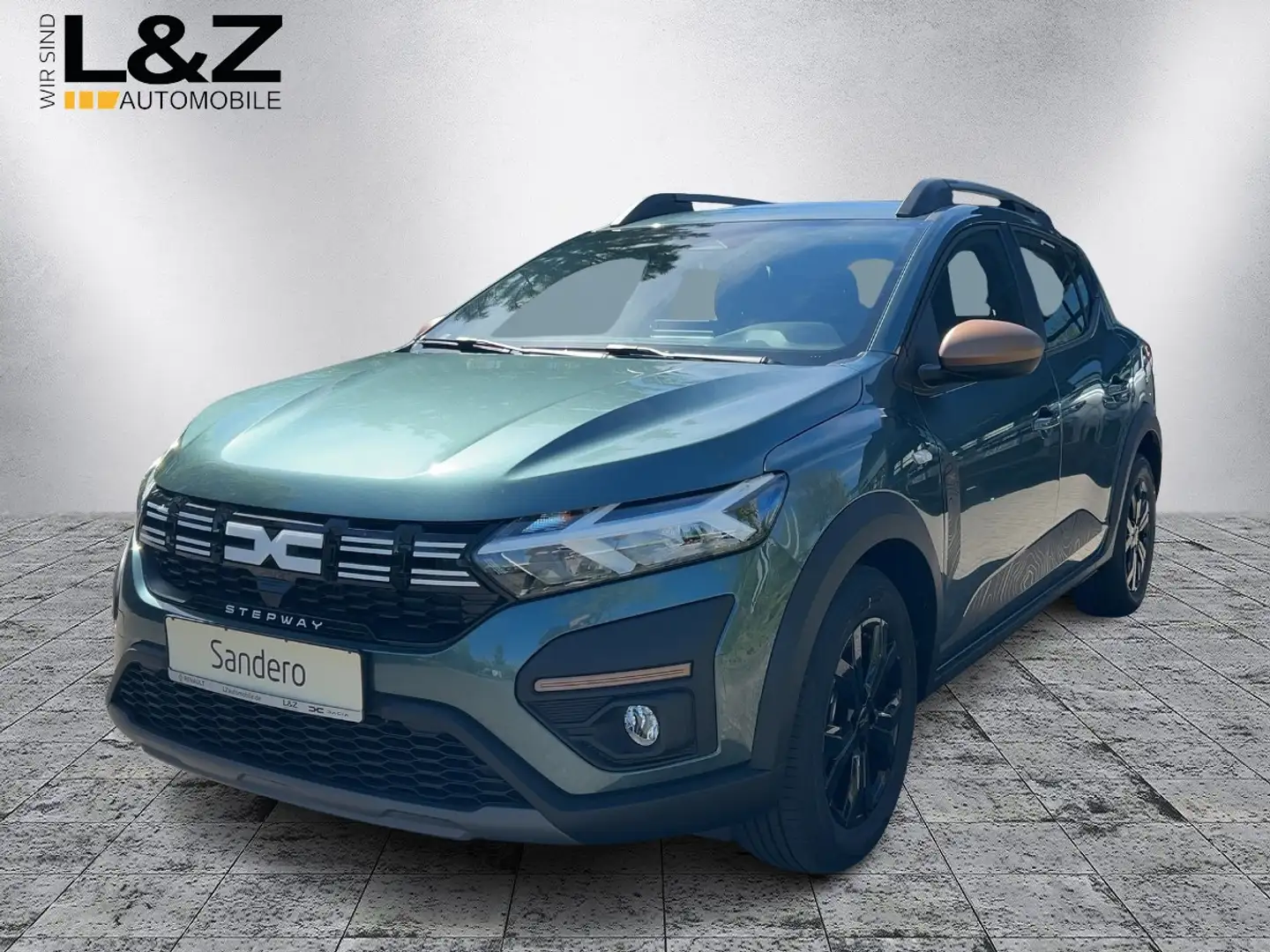 Dacia Sandero Stepway Extreme TCe 110 Groen - 1