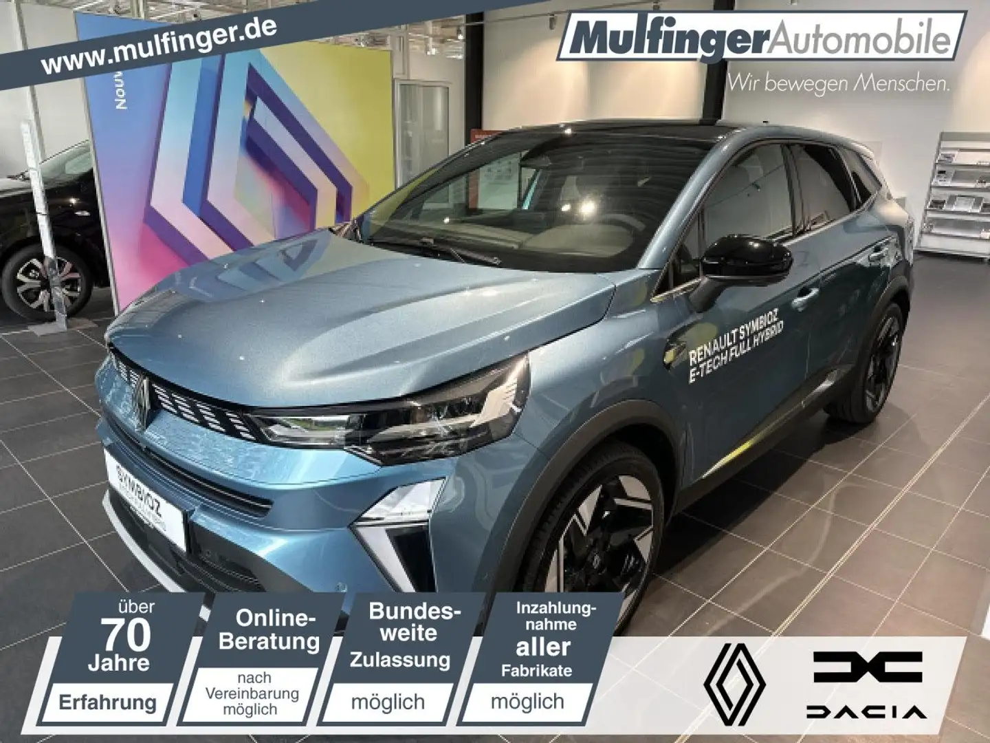 Renault Symbioz Iconic E-Tech Full Hybrid 1 Bluetooth Navi Albastru - 1
