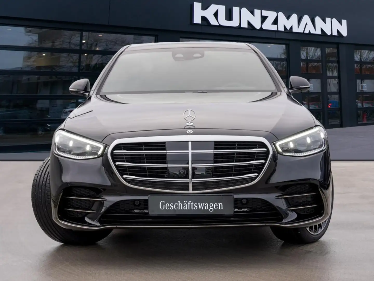 Mercedes-Benz S 450 d 4MATIC Limousine Langversion AMG HUD Schwarz - 2