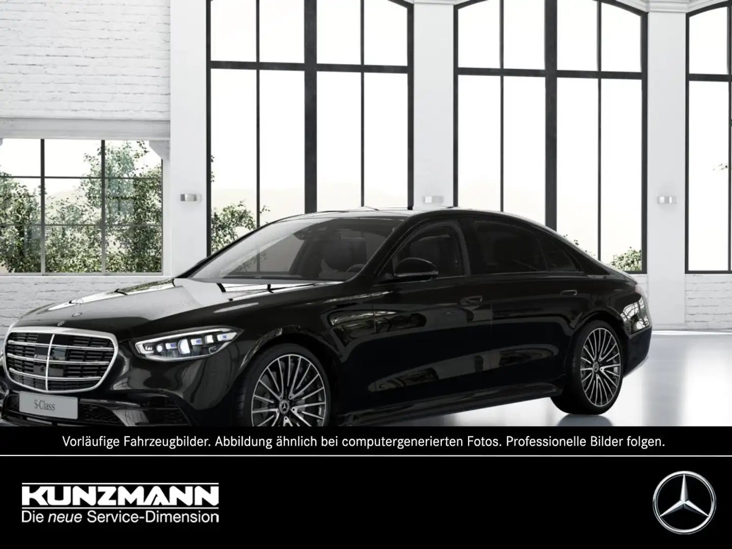 Mercedes-Benz S 450 d 4MATIC Limousine Langversion AMG HUD Schwarz - 1