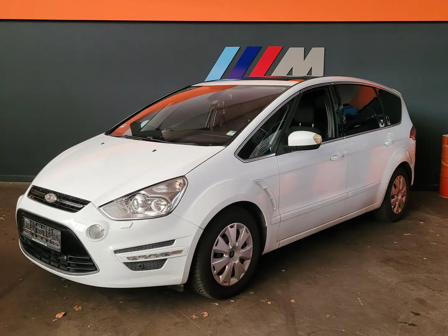 Ford S-Max Titanium *1Hand*Panorama* Blanc - 1
