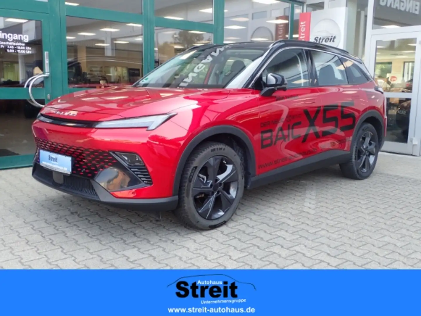 BAIC Senova X55 1.5 Luxury Unterbodenschutz 360 Cam SHZ Sitzklima Rot - 1