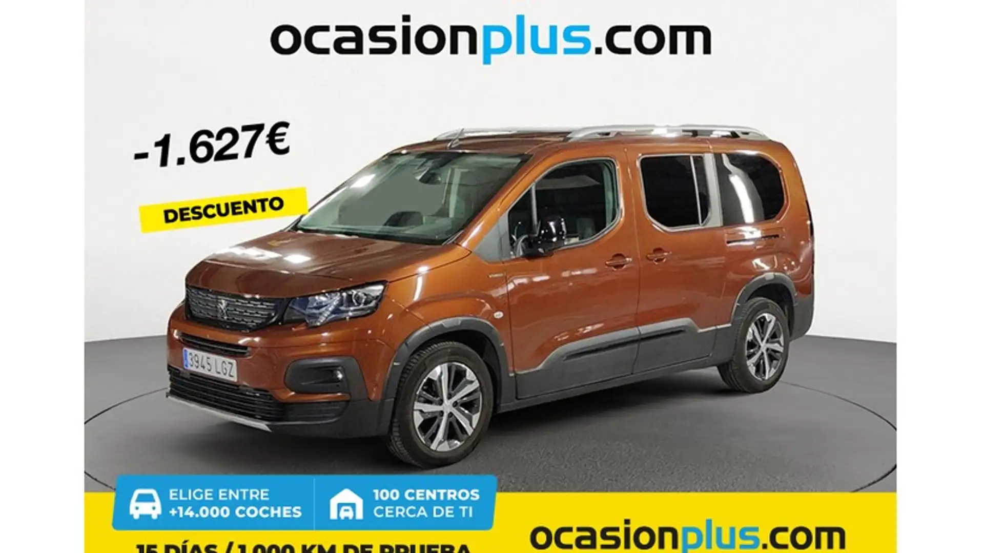 Peugeot Rifter 1.5BlueHDi S&S Long GT Line 130 Bruin - 1