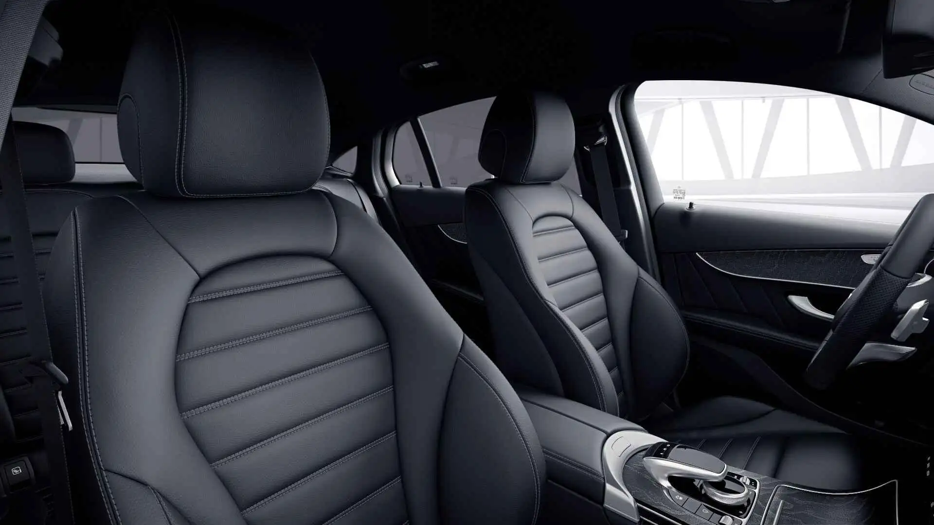 Mercedes-Benz GLC 250 D 4MATIC Coupé AMG Line | Trekhaak | Nightpack | D Zilver - 2