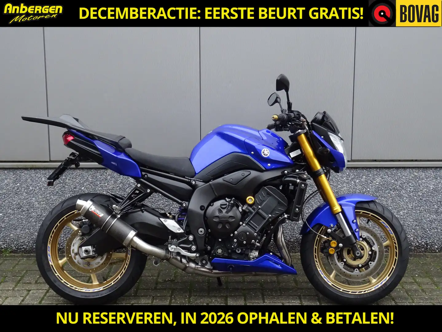 Yamaha FZ 8 FAZER Blauw - 1