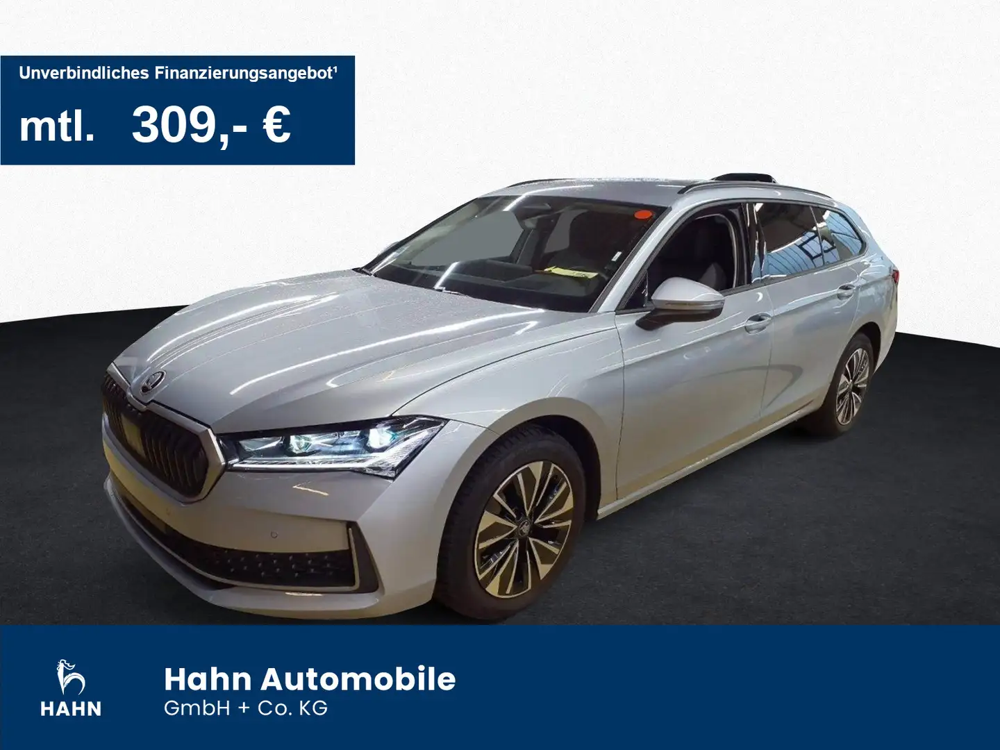 Skoda Superb Combi 2.0TDI DSG Selection AHK HuD Matrix Silber - 1