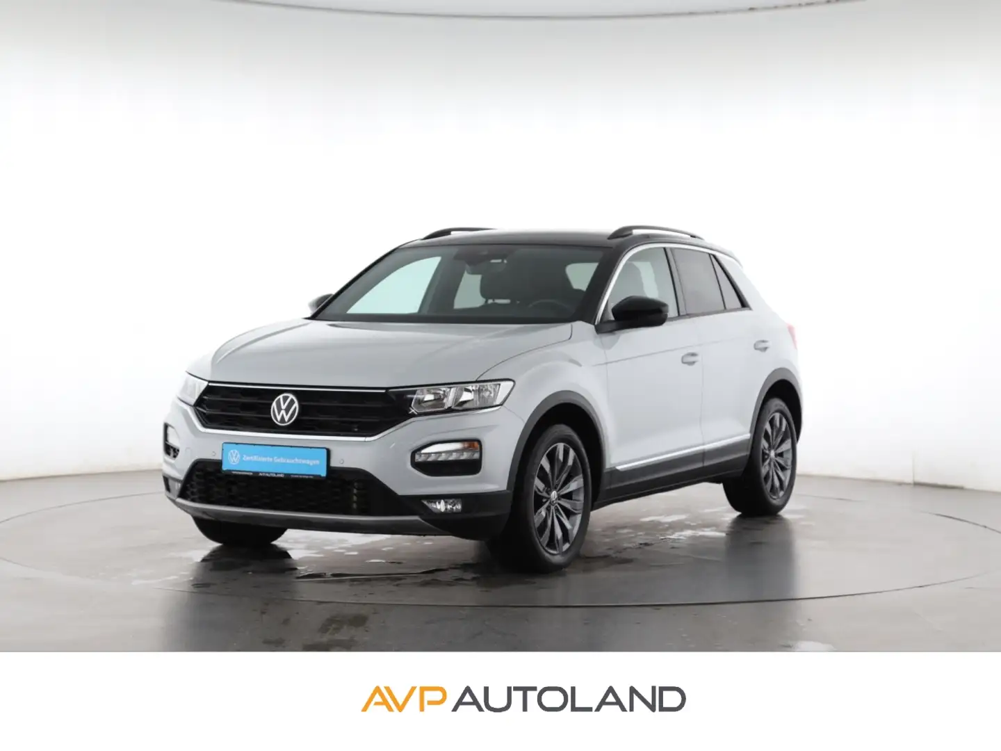 Volkswagen T-Roc 2.0 TSI DSG 4MOTION Sport | AHK | NAVI | Silber - 1