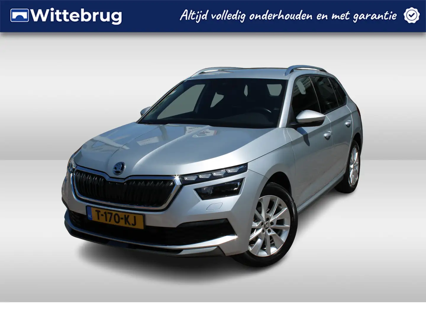 Skoda Kamiq 1.0 TSI 110pk Sport Business DSG Automaat / LED / Gri - 1
