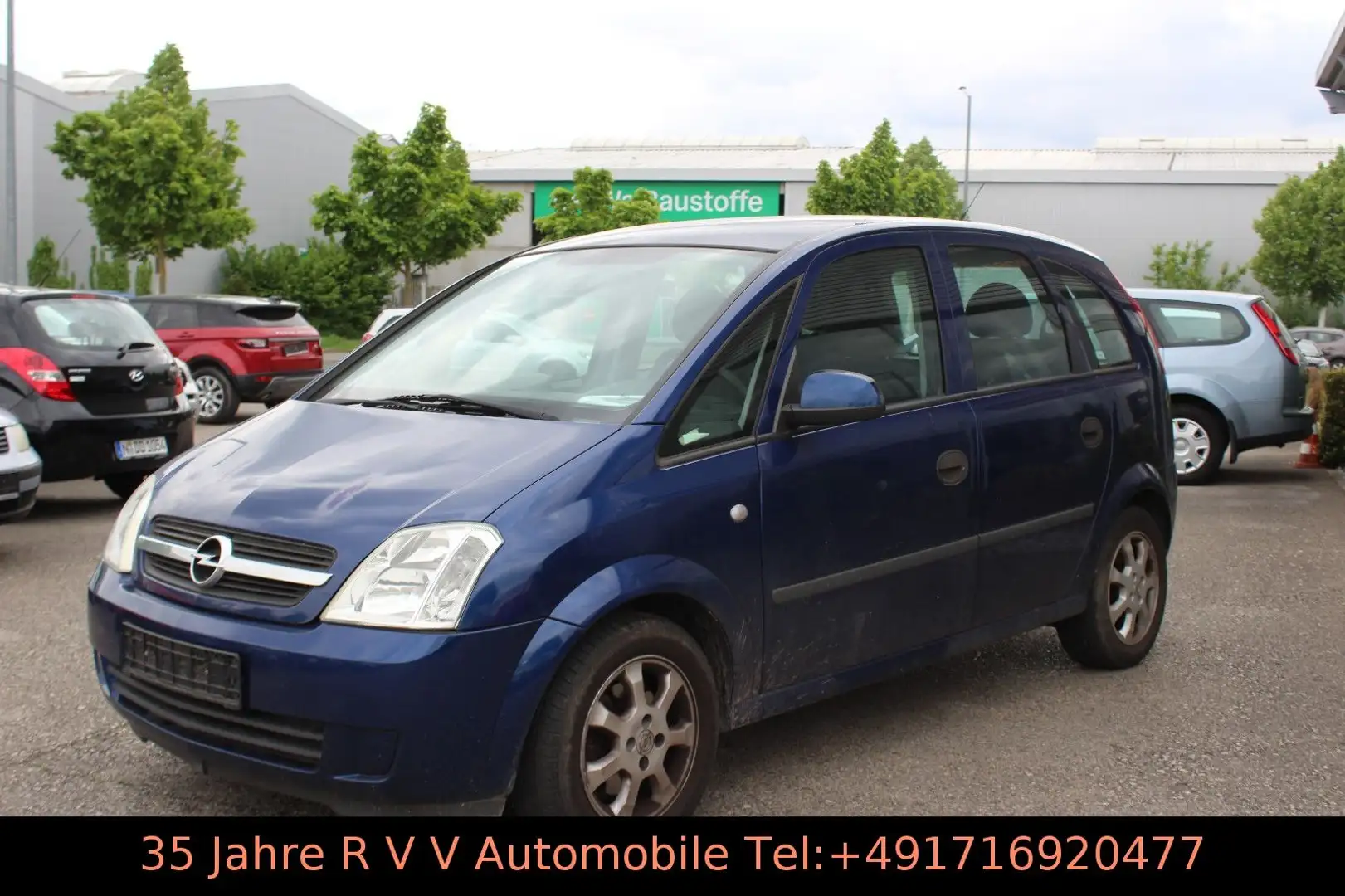 Opel Meriva 1.6 Enjoy, Klima, Alu, Azul - 2