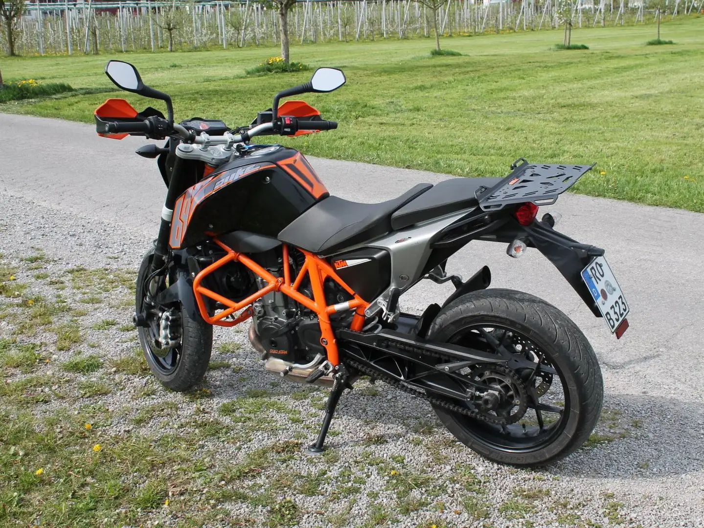 KTM 690 Duke Pomarańczowy - 2