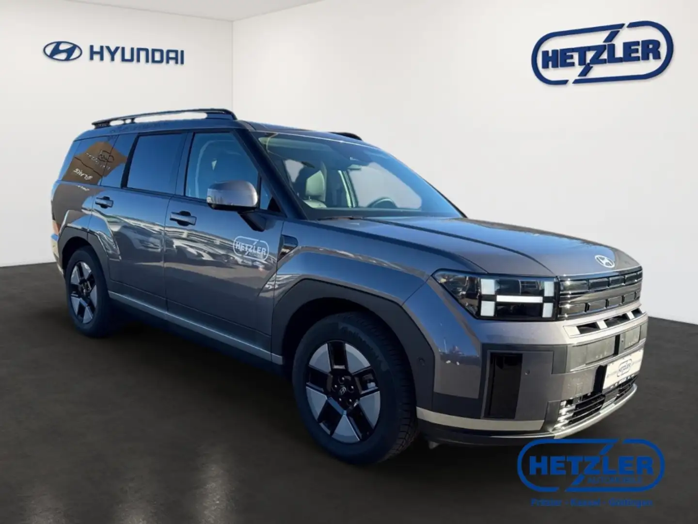 Hyundai SANTA FE 1.6 T-GDI Hybrid 158 kW 4WD Intro EU6e HUD El. Pan Grau - 2