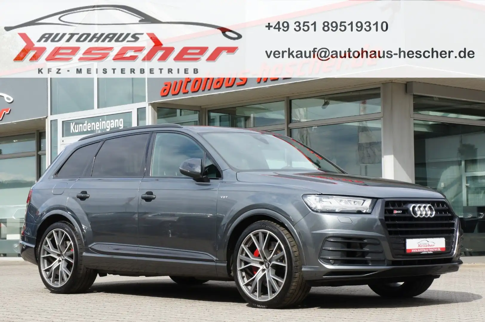 Audi SQ7 4.0 TDI quattro tiptronic *LED*STANDHZG*AHK* Gris - 1