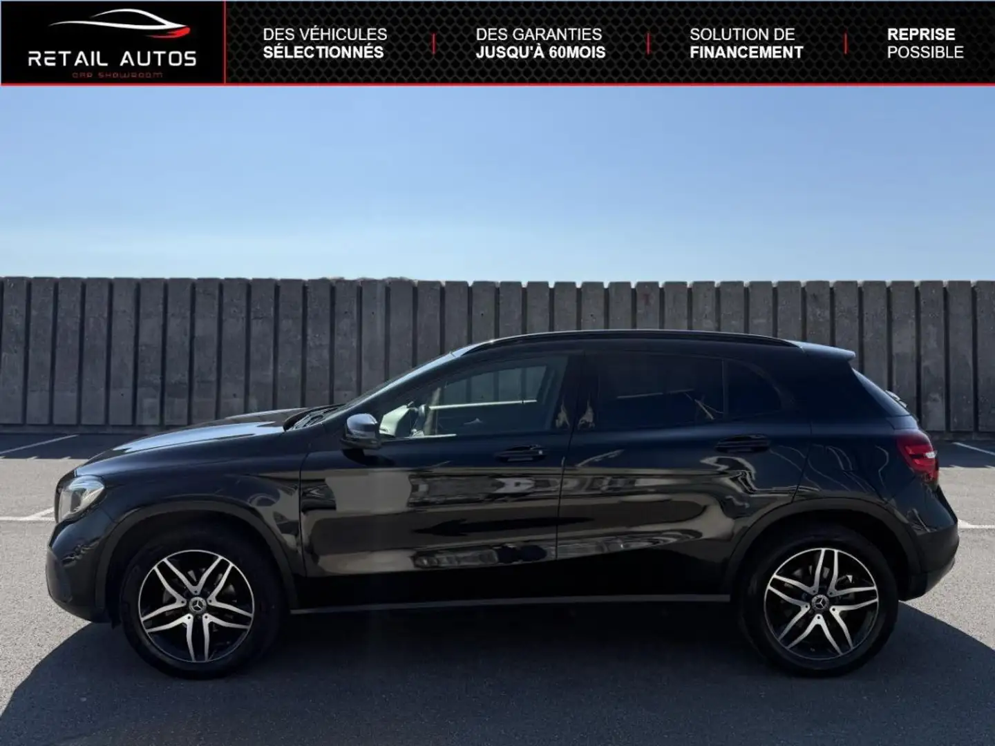 Mercedes-Benz GLA 220 220 d 170ch Sensation 7G-DCT Euro6c Noir - 2