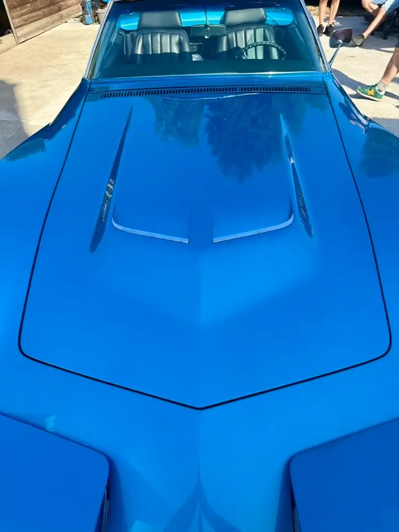 Corvette C3 Roadster 427 matching numbers Bleu - 2