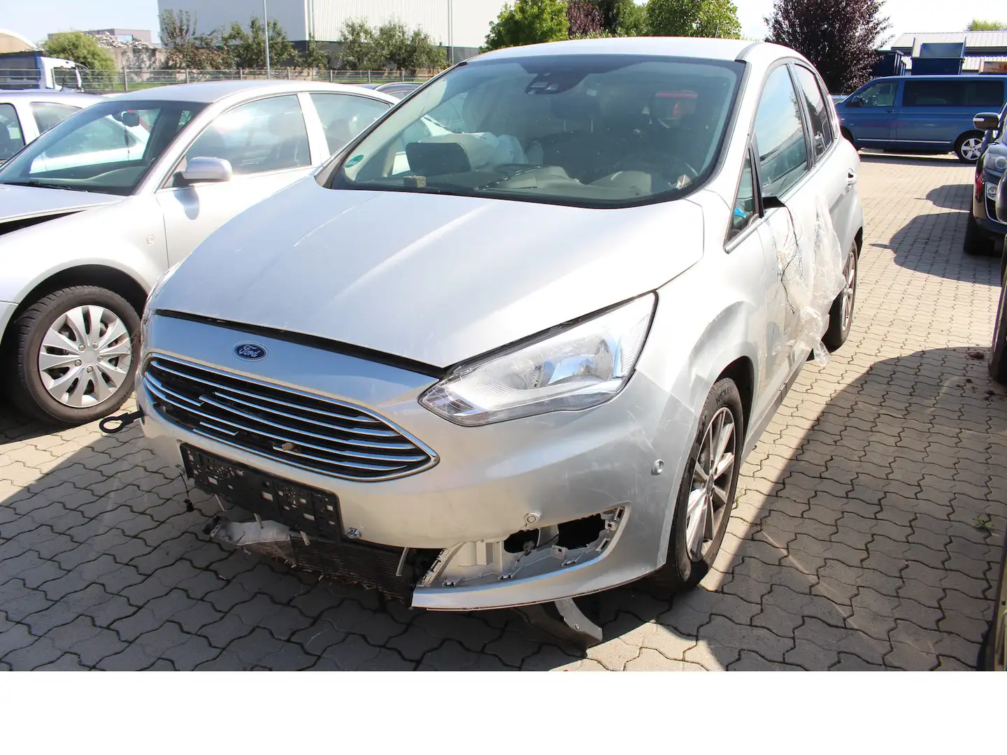 Ford C-Max Titanium,unfallschaden Argent - 1