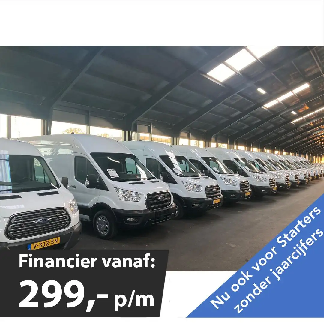 Ford Transit 2.0 TDCI L4H3 Trend 17x v.a 19.900,- ex of 299,- p Blanc - 2