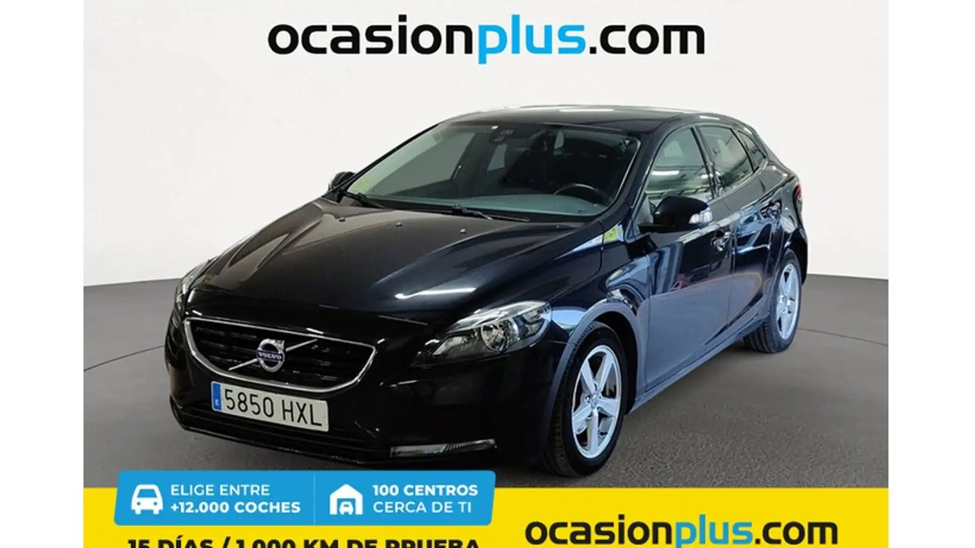 Volvo V40 D2 Básico 115 Negro - 1